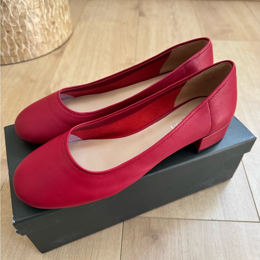 Anthropologie Red Heels